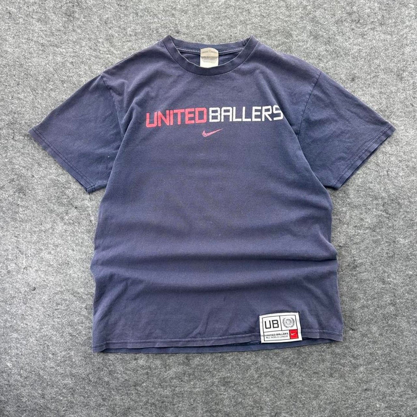 Nike navy united ballers t shirt