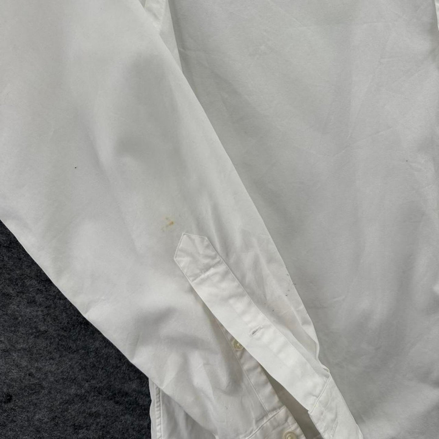 White ralph lauren button up