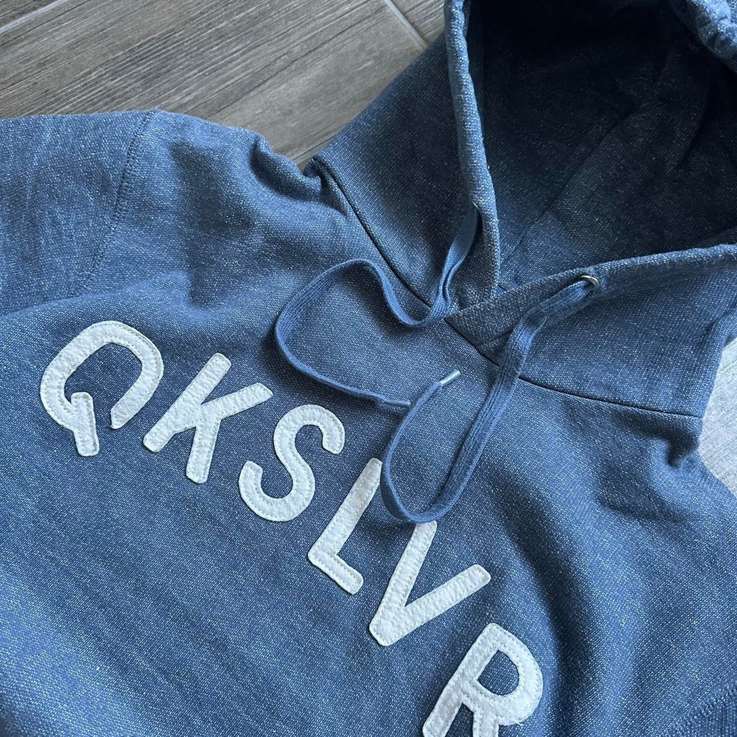 Quiksilver surf-wear blue S hoodie