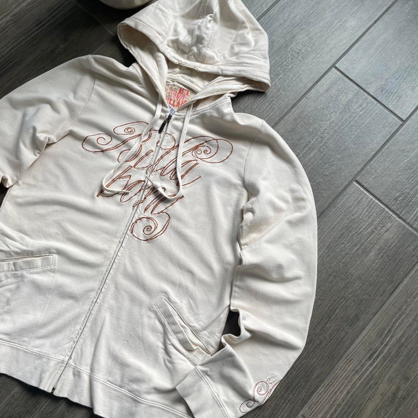 Billabong women Japanese fade y2k vintage hoodie