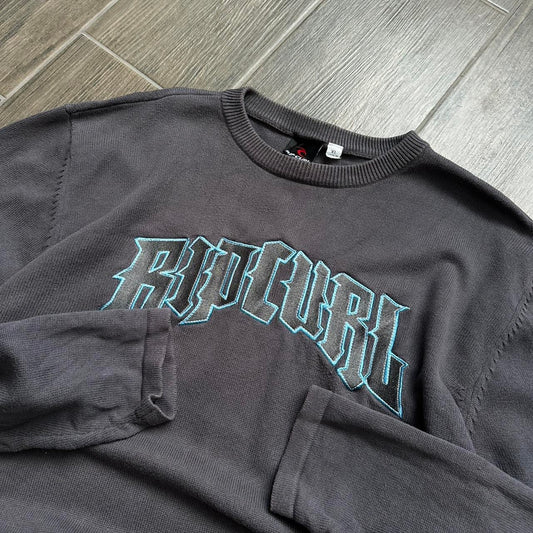Rip curl y2k baggy sweater