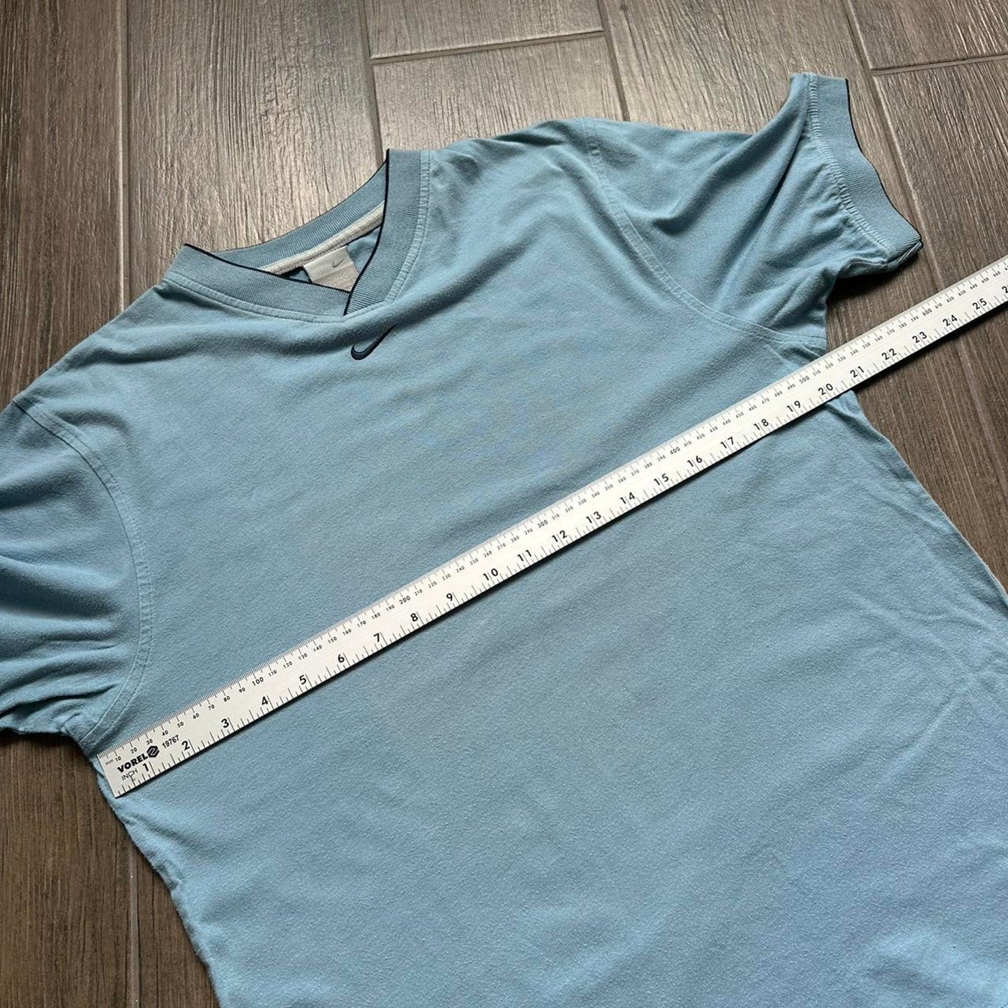 Nike blue V neck t shirt