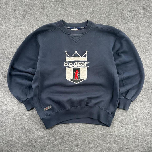OG Gear Vintage Navy Crewneck Sweatshirt
