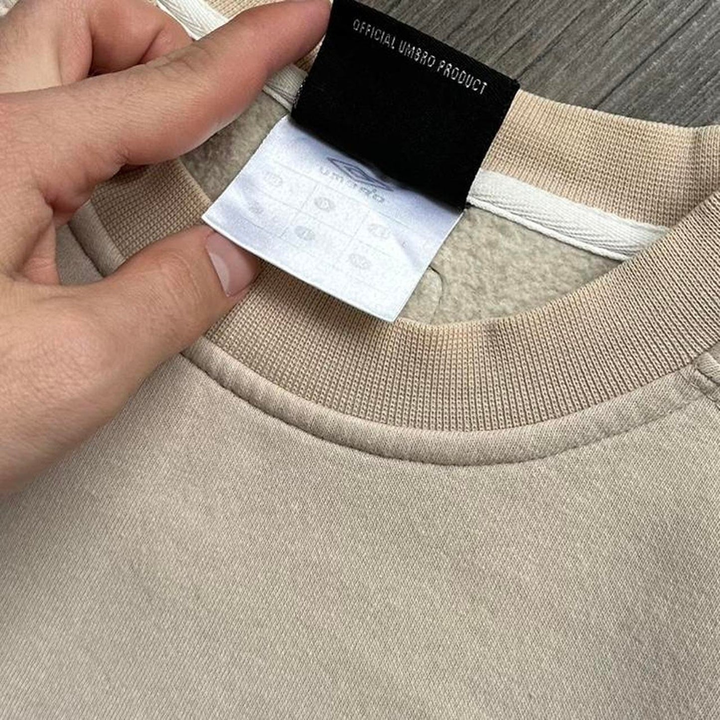 Vintage Umbro cream crewneck sweatshirt