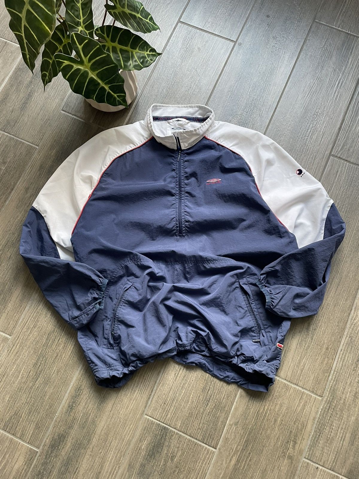 Umbro baggy nylon track anorak jacket