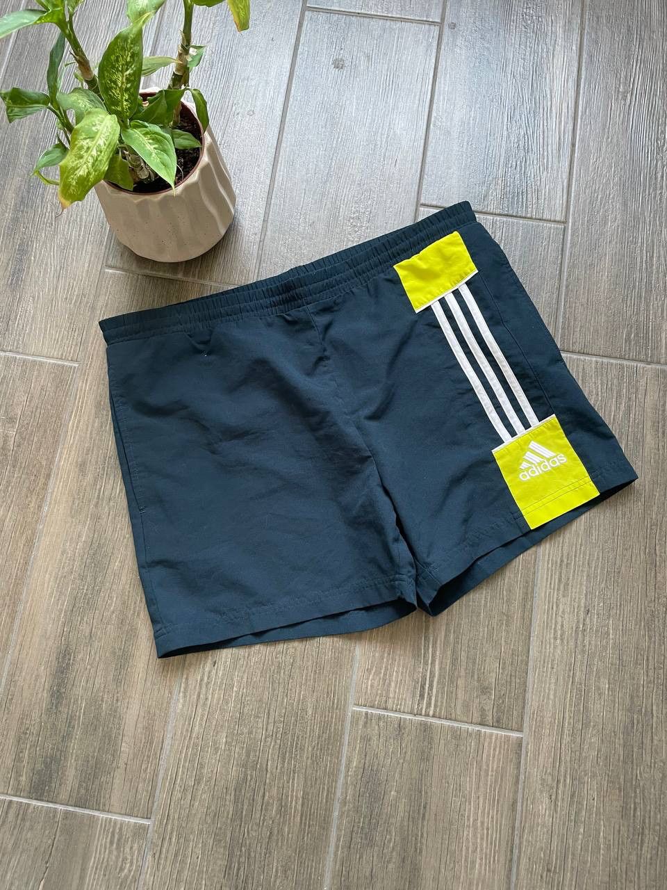 Adidas equipment black nylon summer shorts