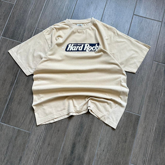 Hard Rock Cafe Sharm El Sheikh tan t-shirt