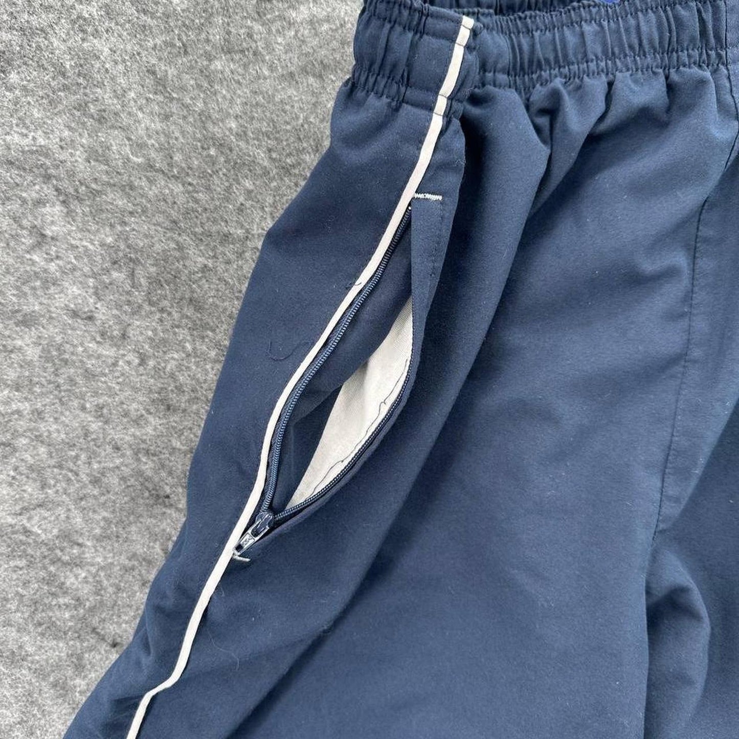 Y2k reebok baggy track shorts