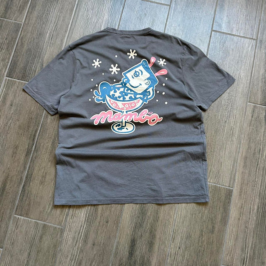 Mambo grey cotton t shirt