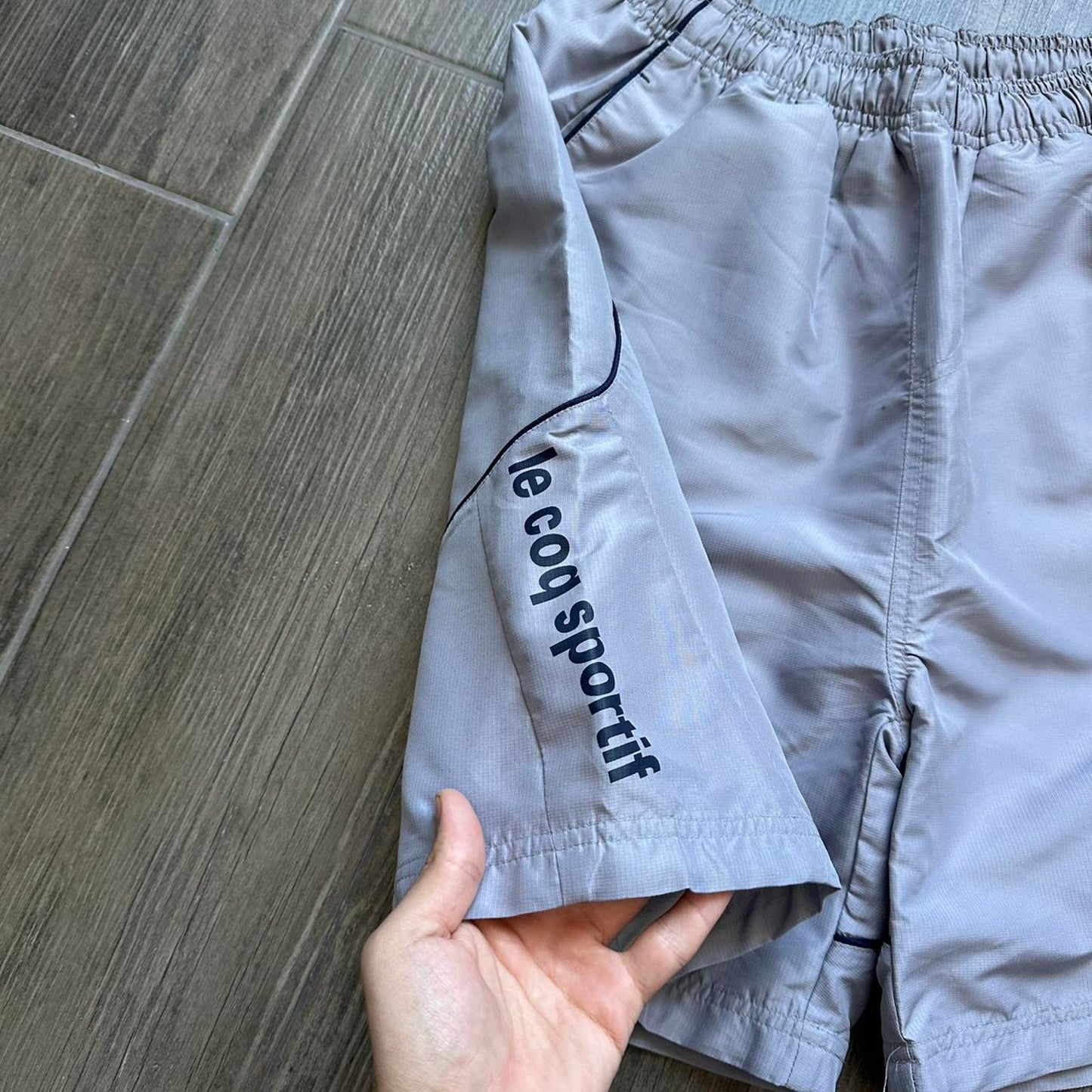 Le coq sportif white shorts