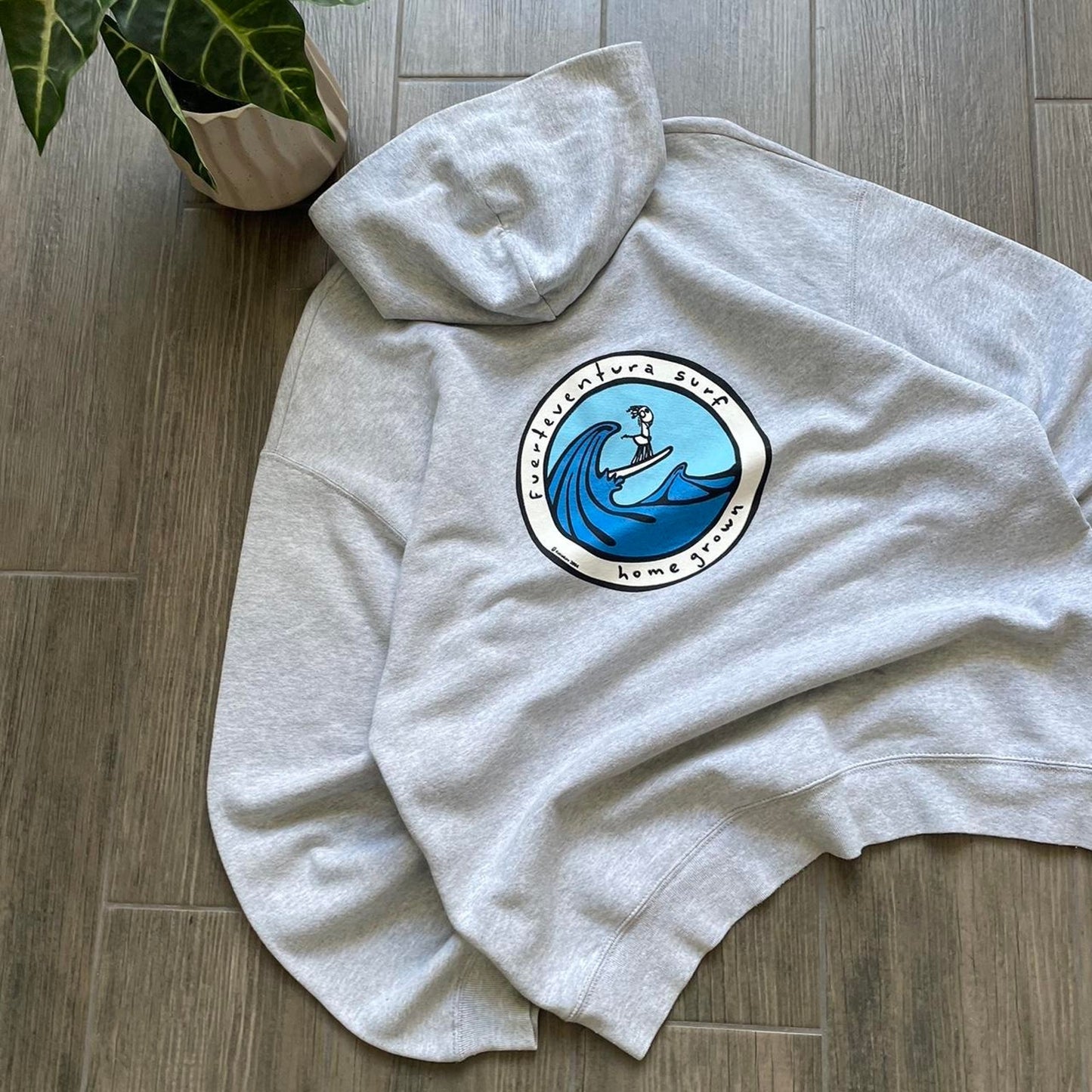 Vintage surf style hoodie