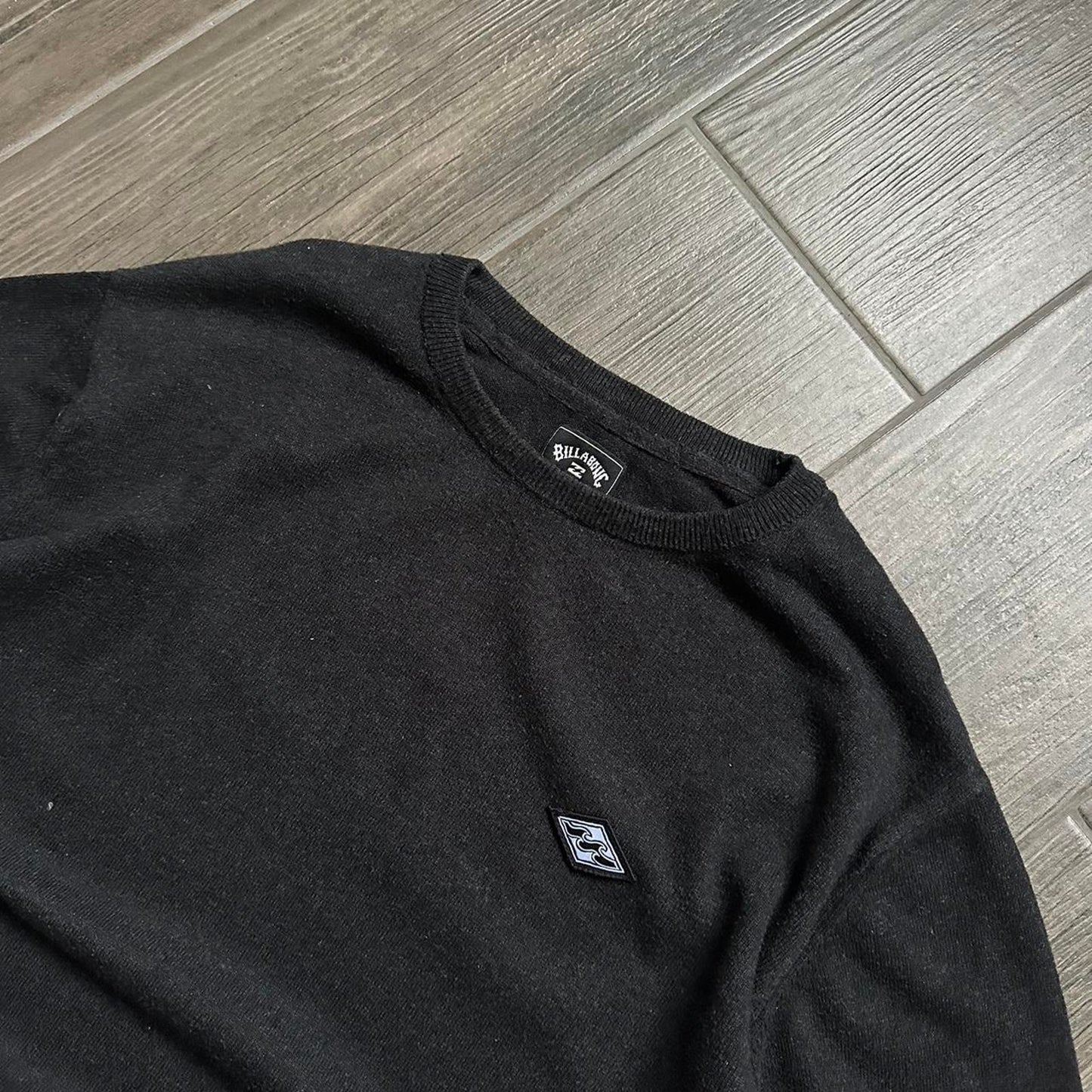 Billabong black knitted surf baggy L sweater