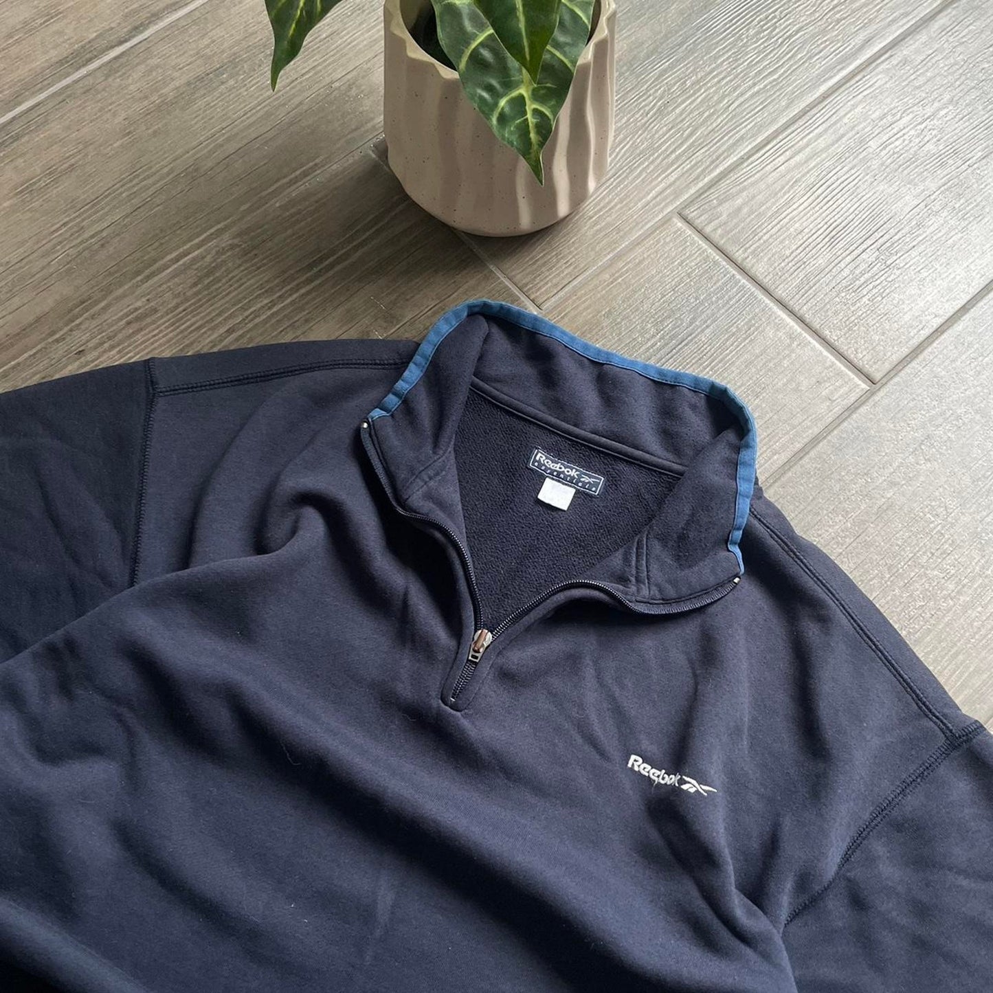 Reebok navy streetwear oversized L jumper