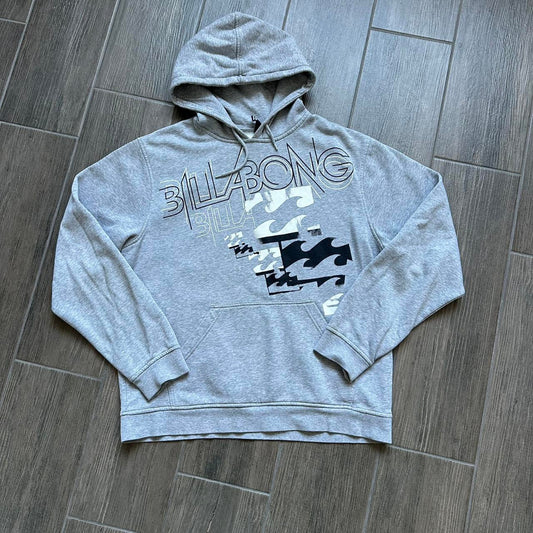 Billabong grey y2k M baggy hoodie