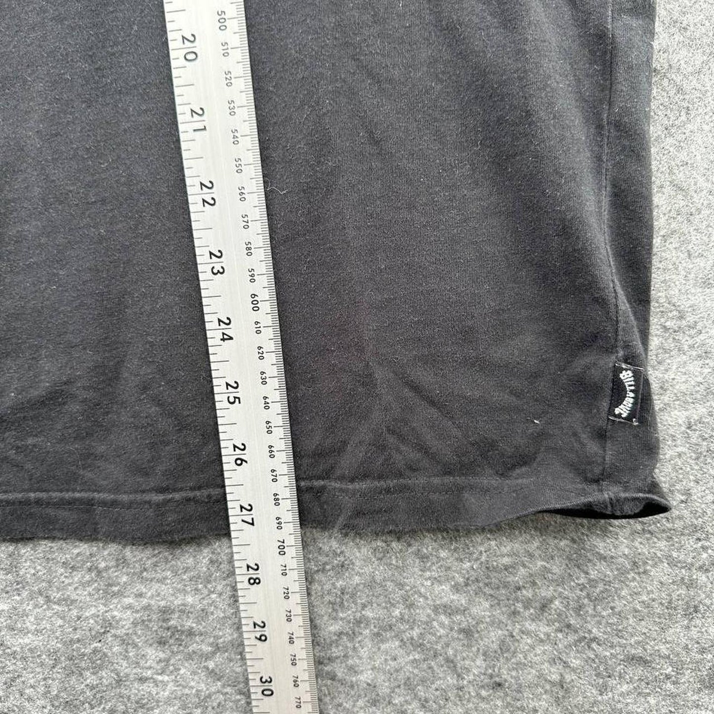 Billabong black cotton t shirt with