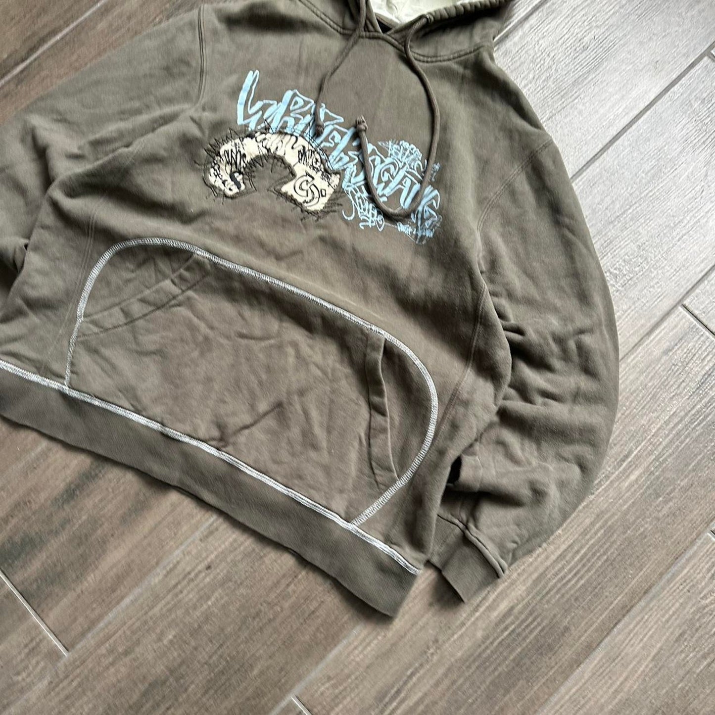 Y2k skater style baggy hoodie