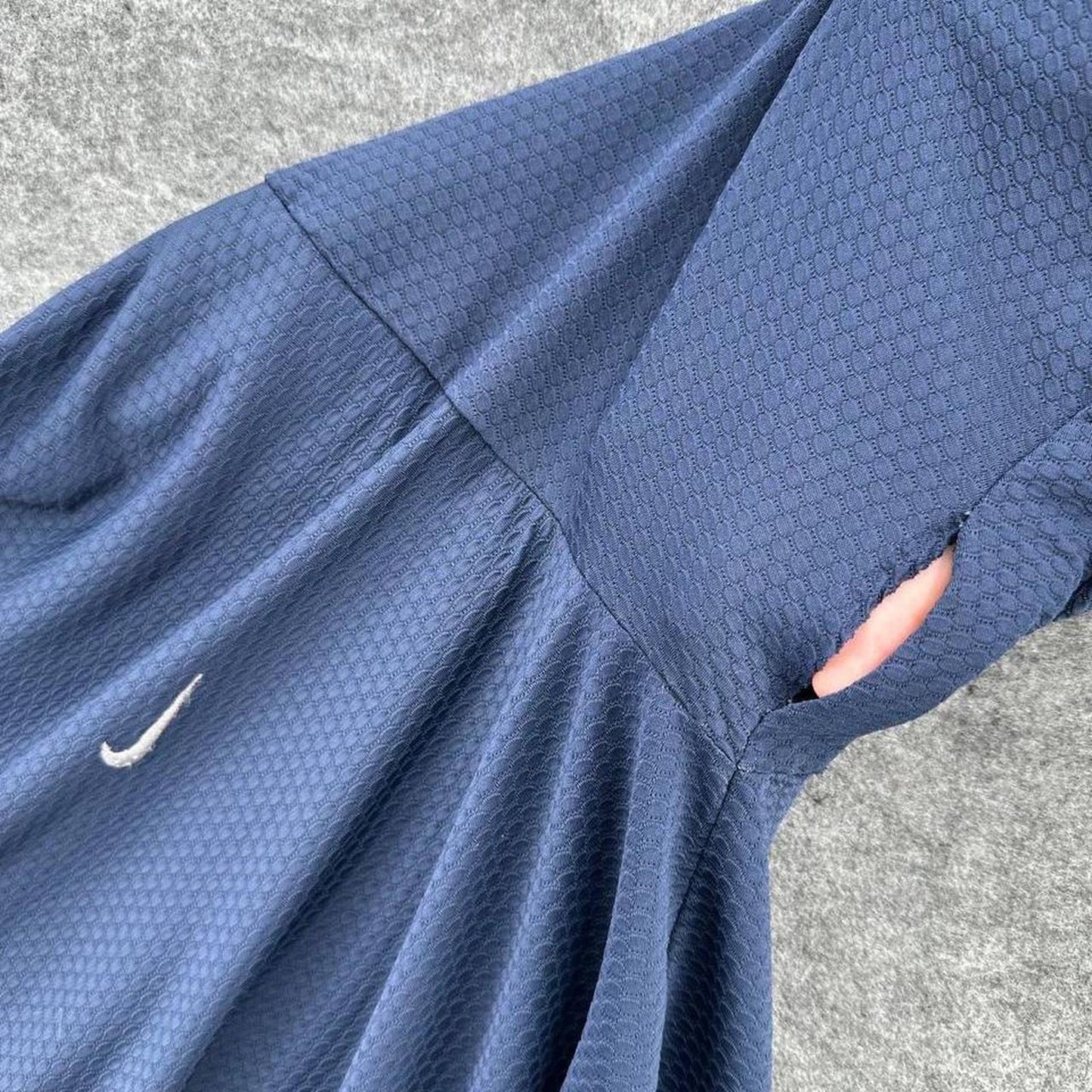 Nike dri fit navy blue t shirt