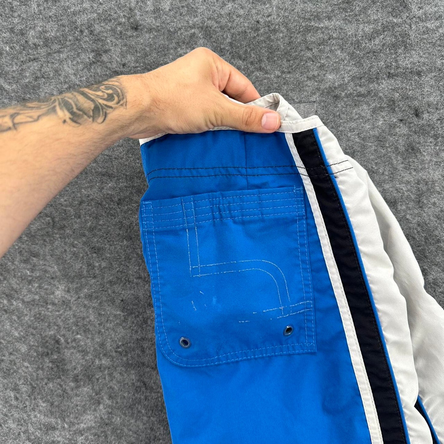 Billabong blue and white vintage