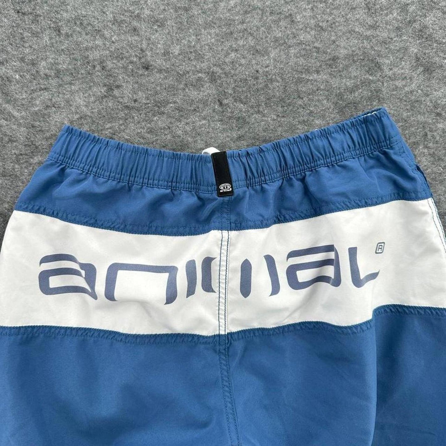 Animal blue swim shorts with