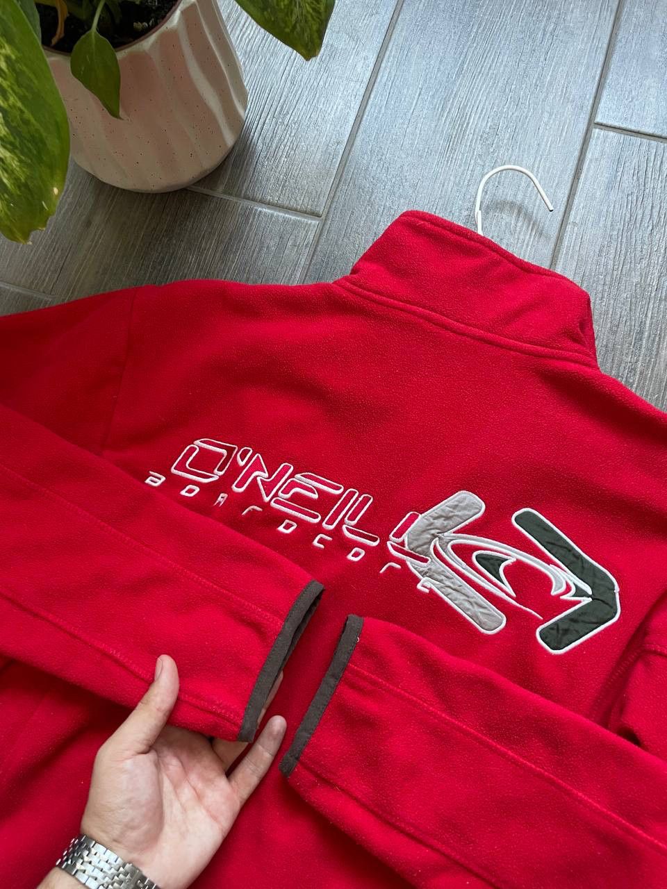 Oneill red vintage surf hoodie