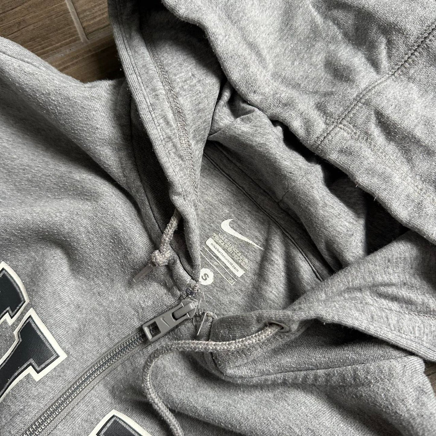 Nike grey y2k vintage streetwear S hoodie