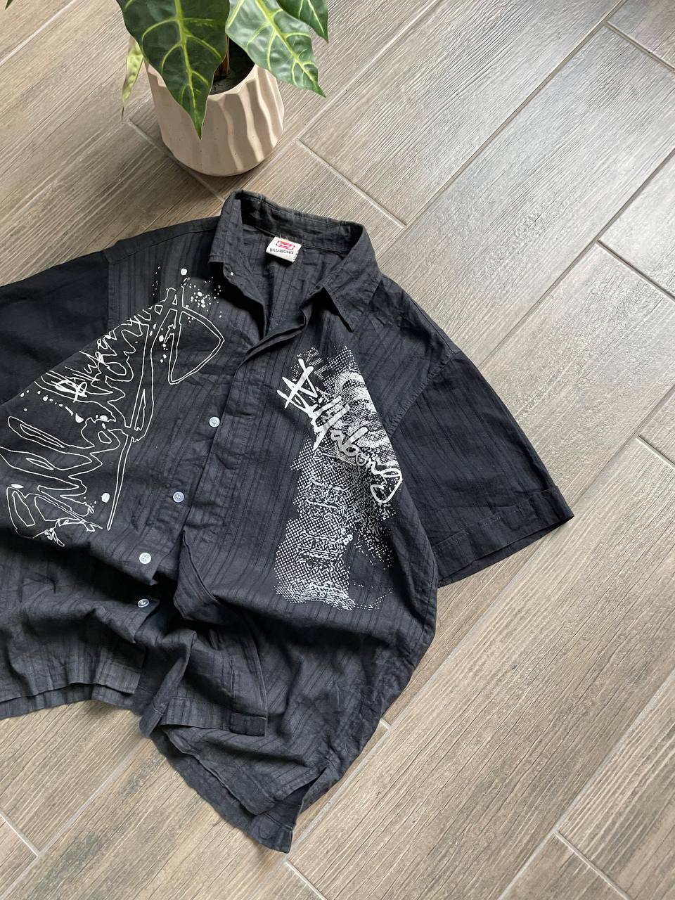 Billabong hawaiian y2k baggy summer surf shirt