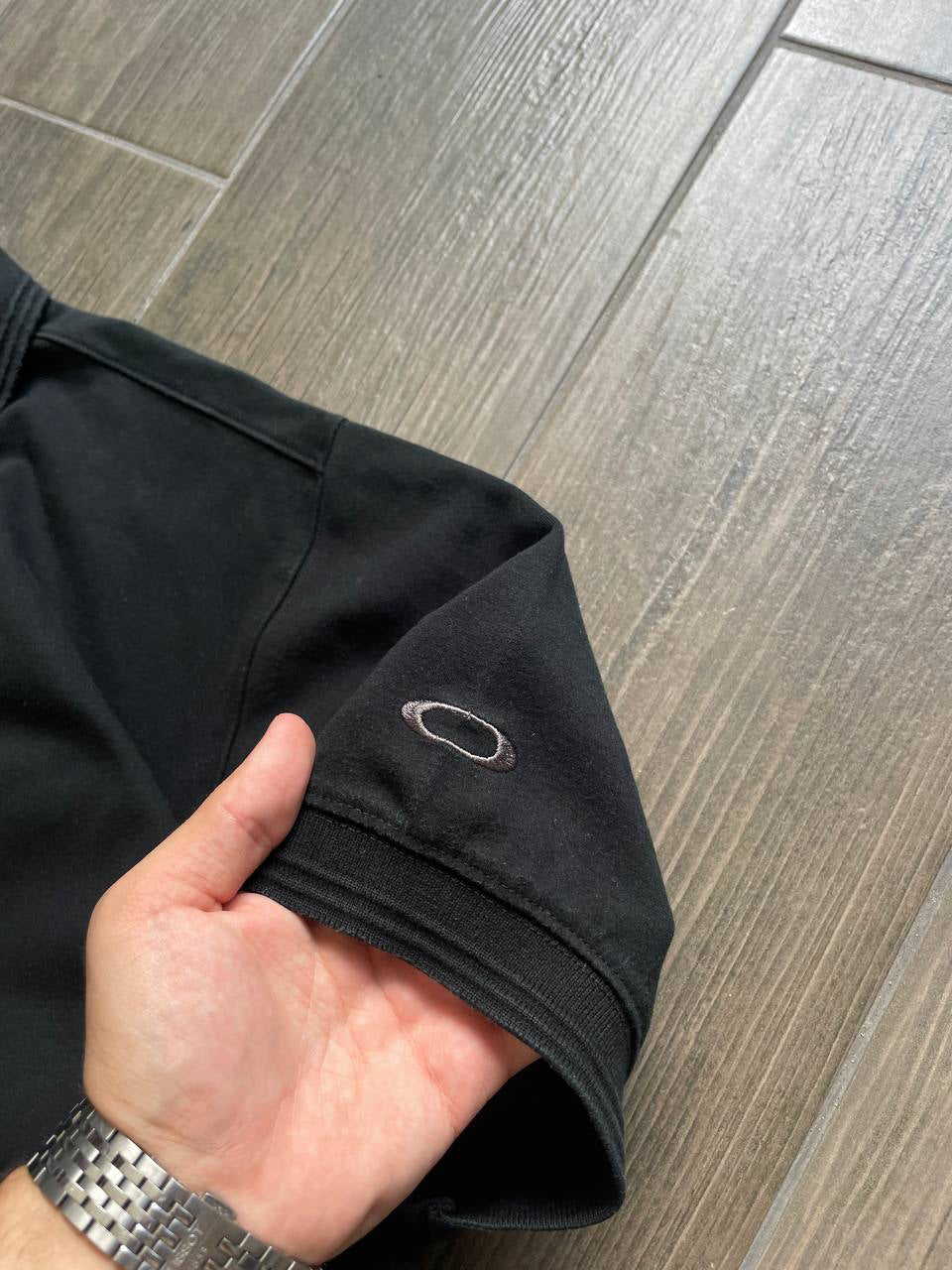 Oakley black vintage outdoor polo