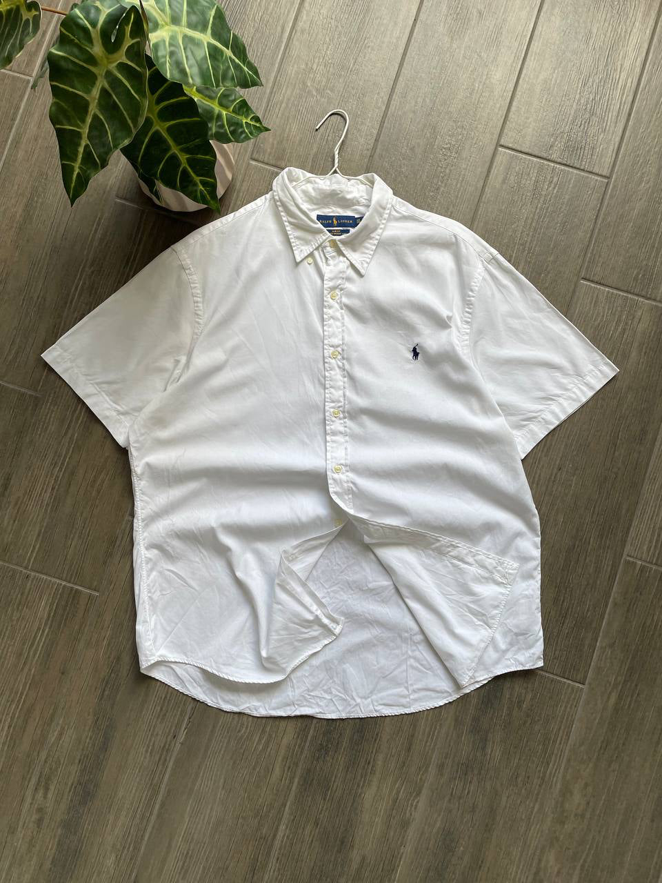 Polo Ralph Lauren white baggy shirt