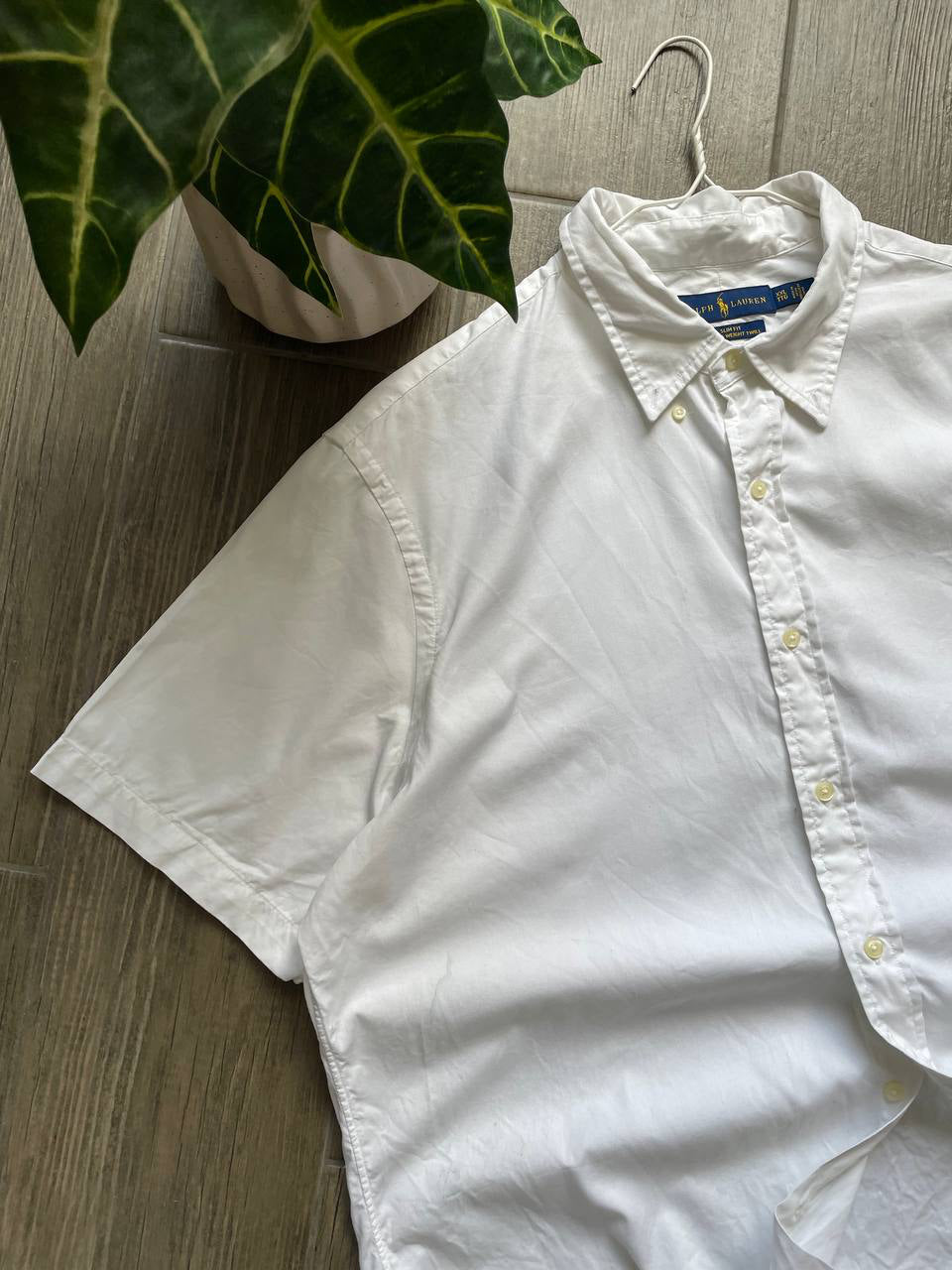 Polo Ralph Lauren white baggy shirt