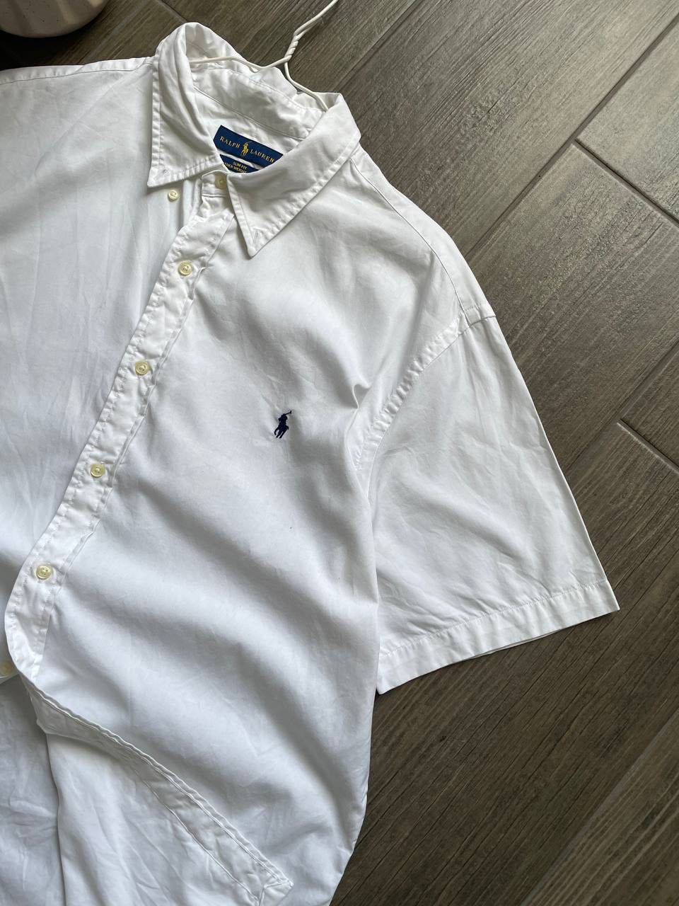 Polo Ralph Lauren white baggy shirt