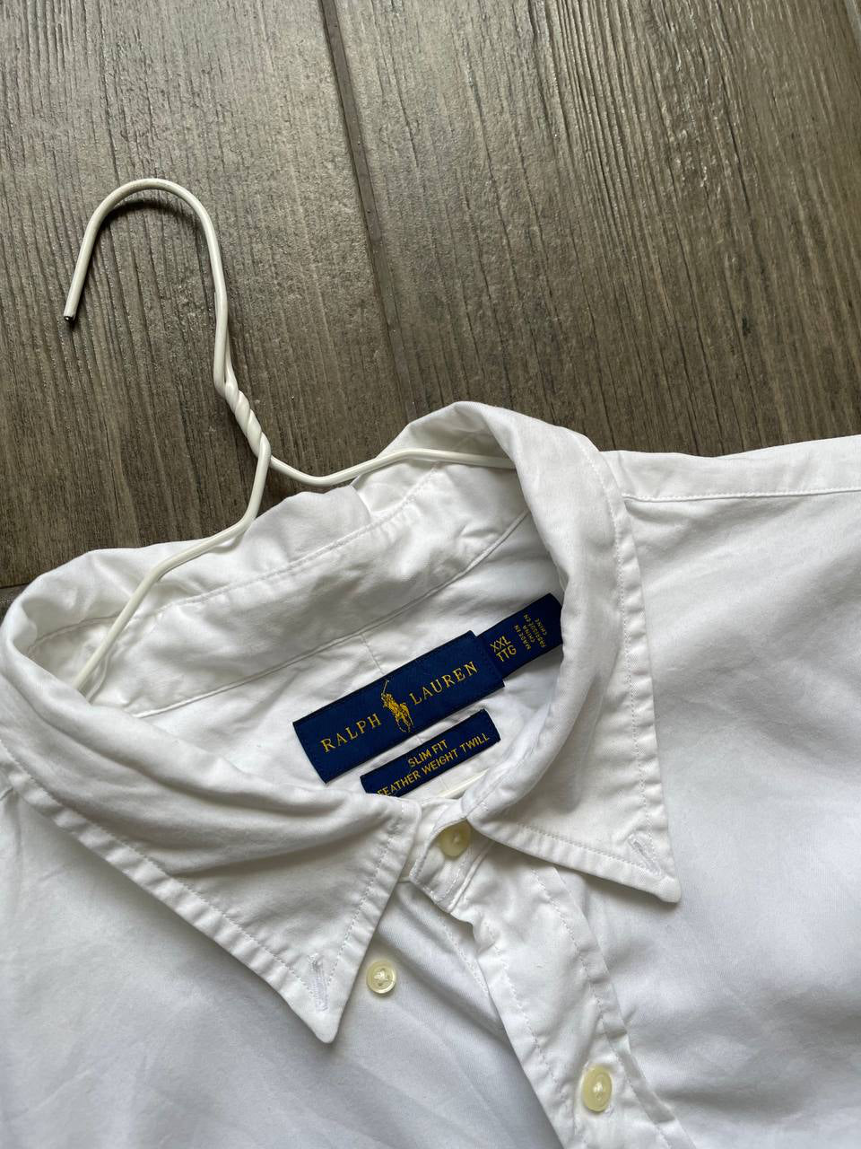 Polo Ralph Lauren white baggy shirt