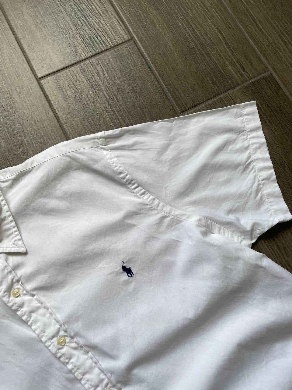 Polo Ralph Lauren white baggy shirt