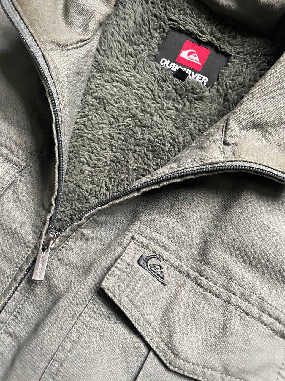 Quiksilver winter y2k vintage pilot jacket