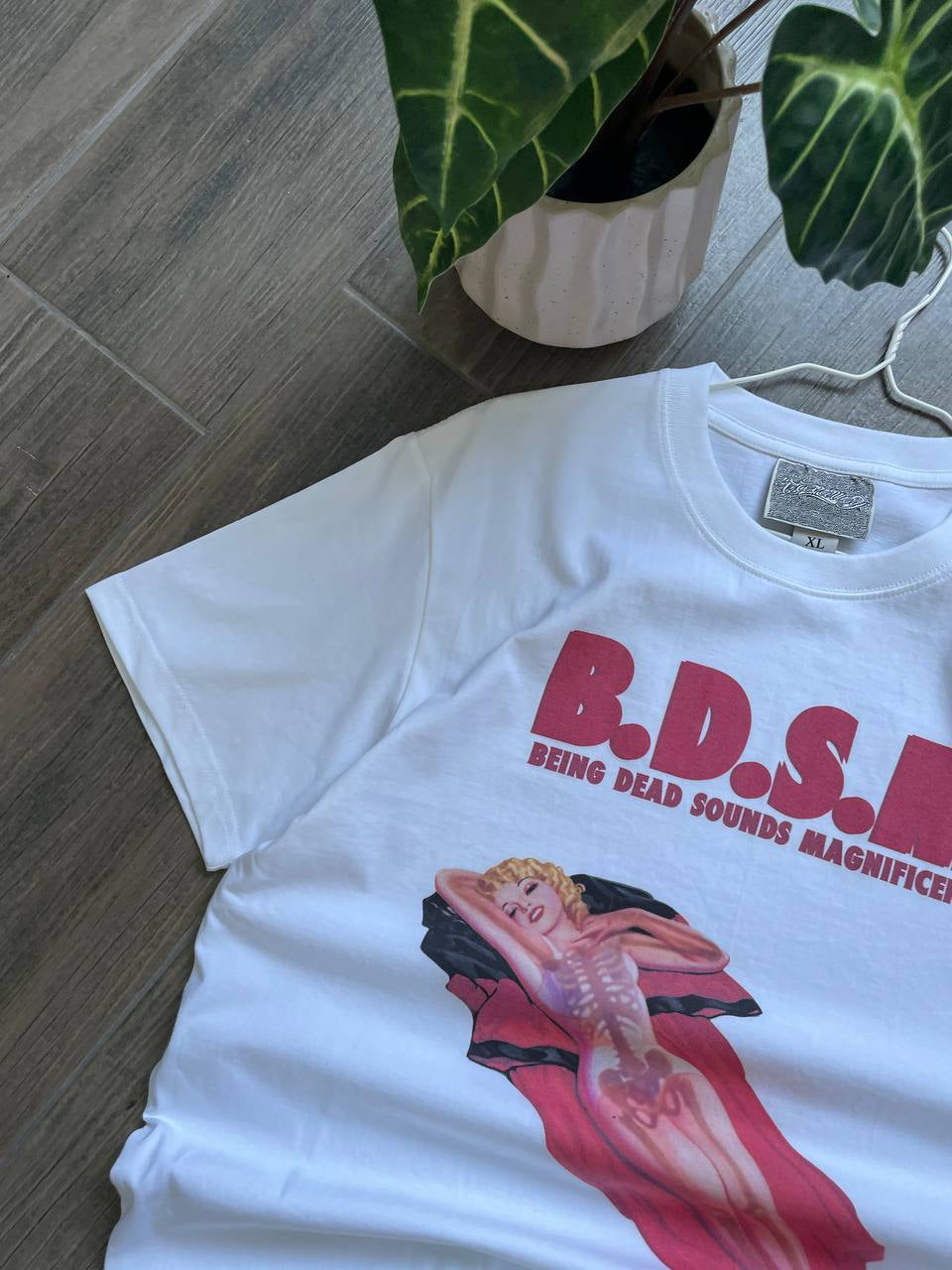 Porn Star style BDSM y2k baggy t-shirt