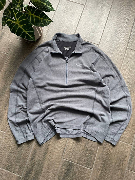 Arcteryx y2k fleece 1/3 zip track jumper