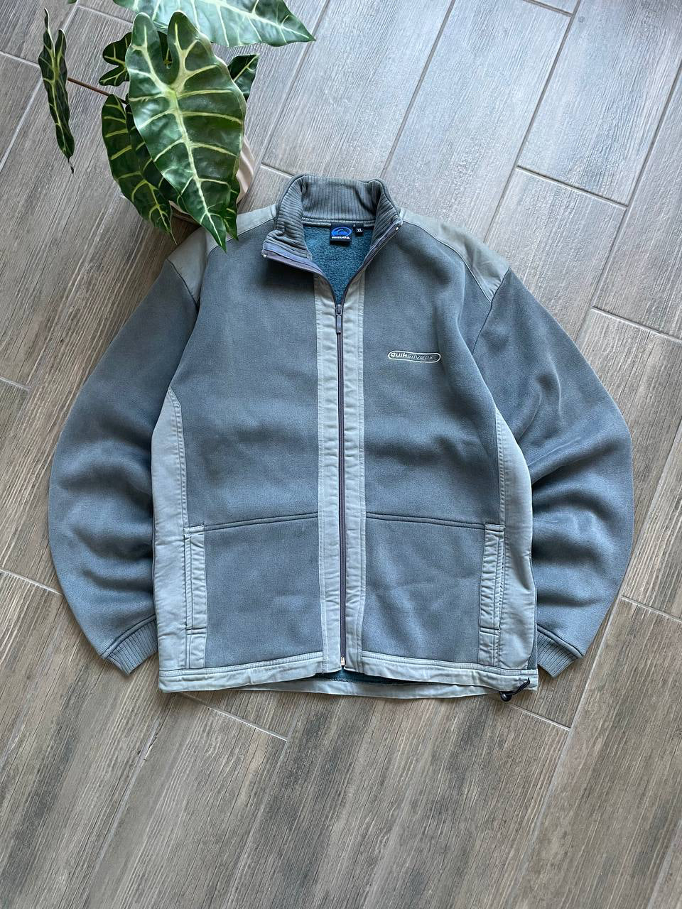 Quiksilver Vintage Sherpa-Lined Full-Zip Jacket