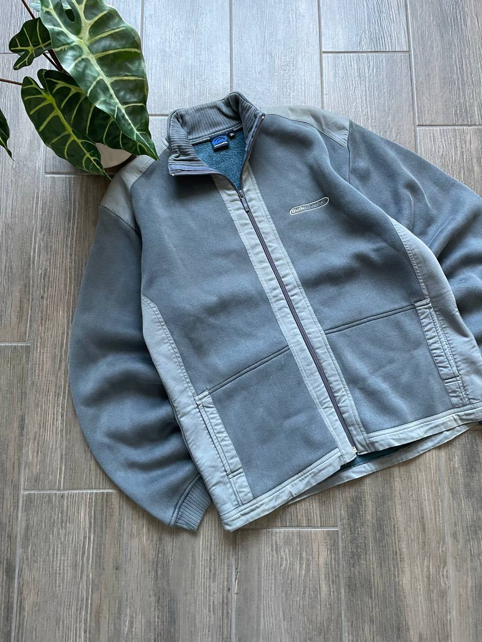 Quiksilver Vintage Sherpa-Lined Full-Zip Jacket