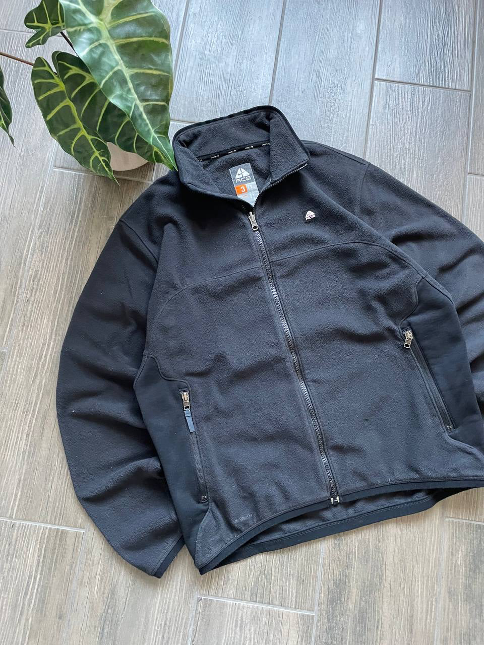 Nike ACG Vintage Black Fleece Jacket