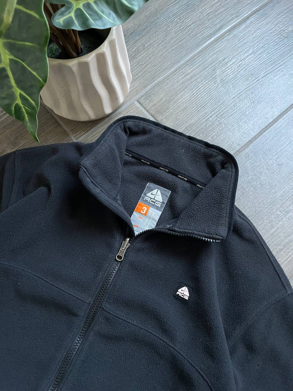 Nike ACG Vintage Black Fleece Jacket