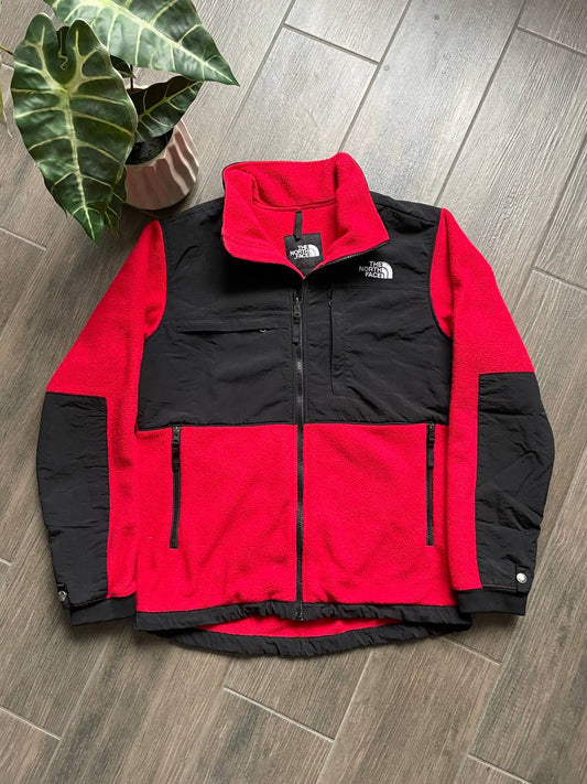 The North Face zip y2k fleece baggy hoodie