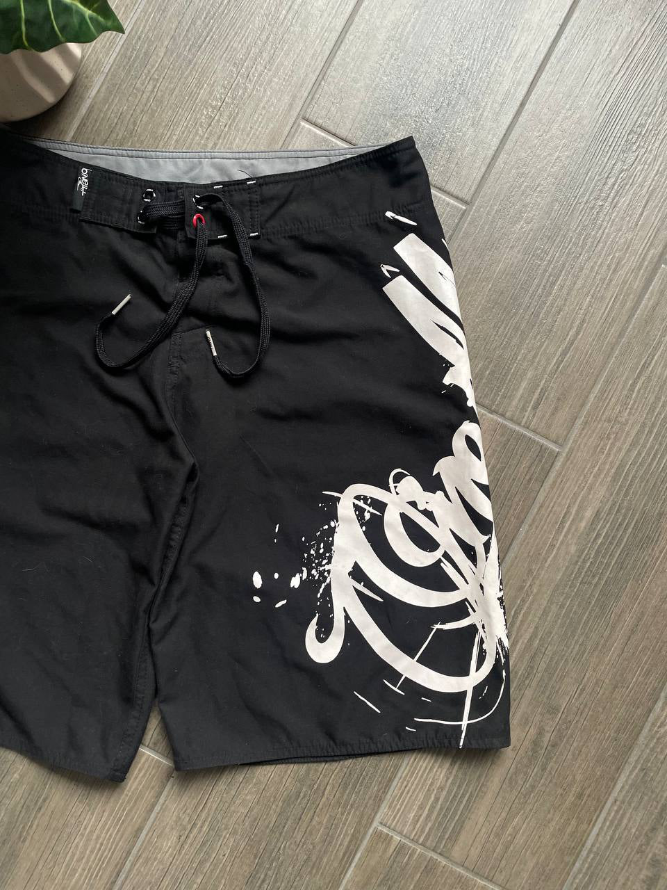 Oneill black surf y2k baggy shorts