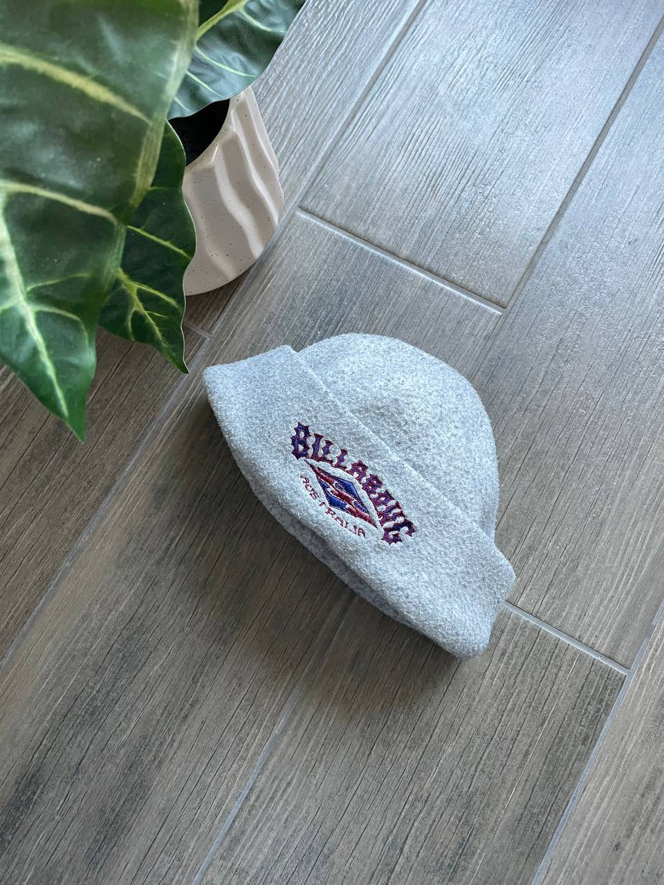 Billabong Vintage Gray Fleece Beanie