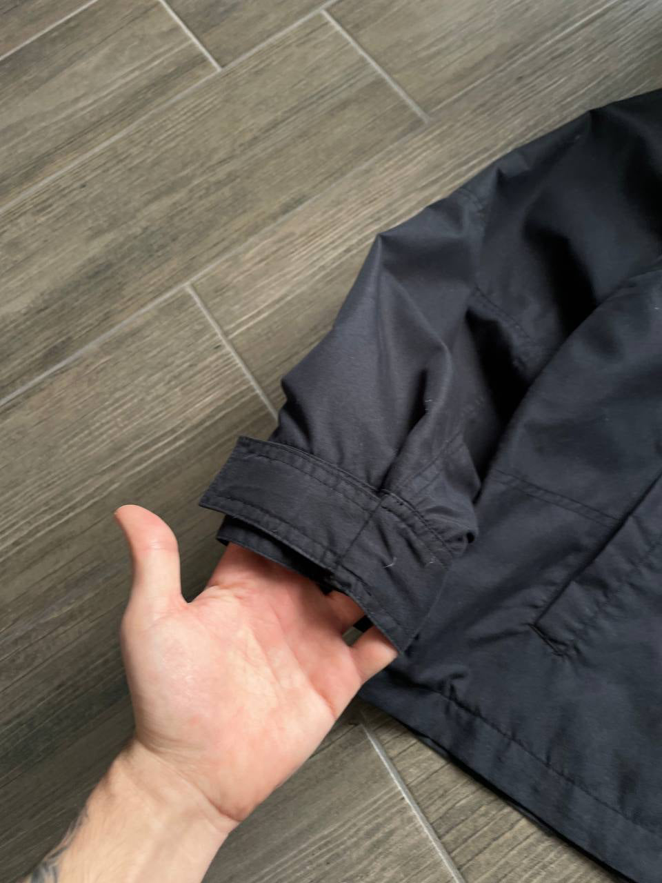 Quiksilver black y2k baggy jacket