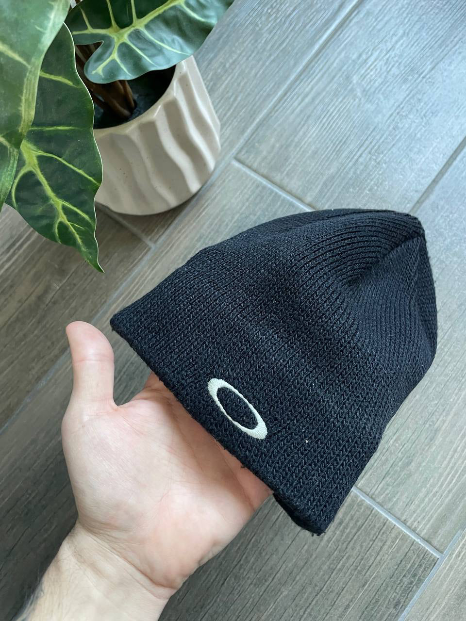 Oakley Vintage Black Beanie Hat