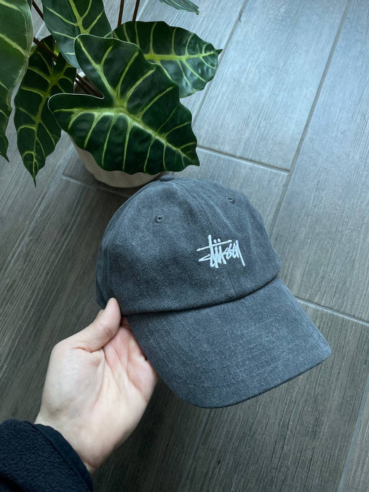 Stussy y2k grey hat cap