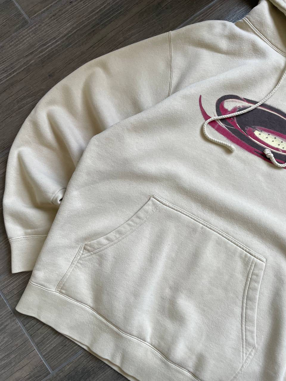 Oakley Vintage Beige Graphic Hoodie