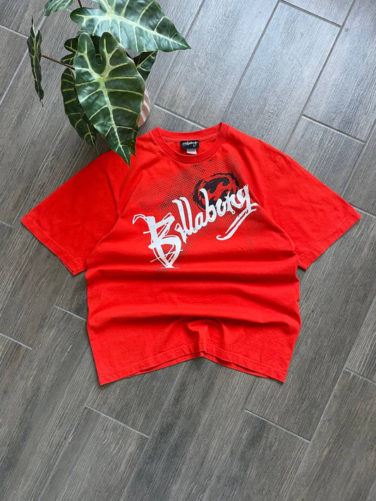 Billabong Vintage Red Graphic T-Shirt