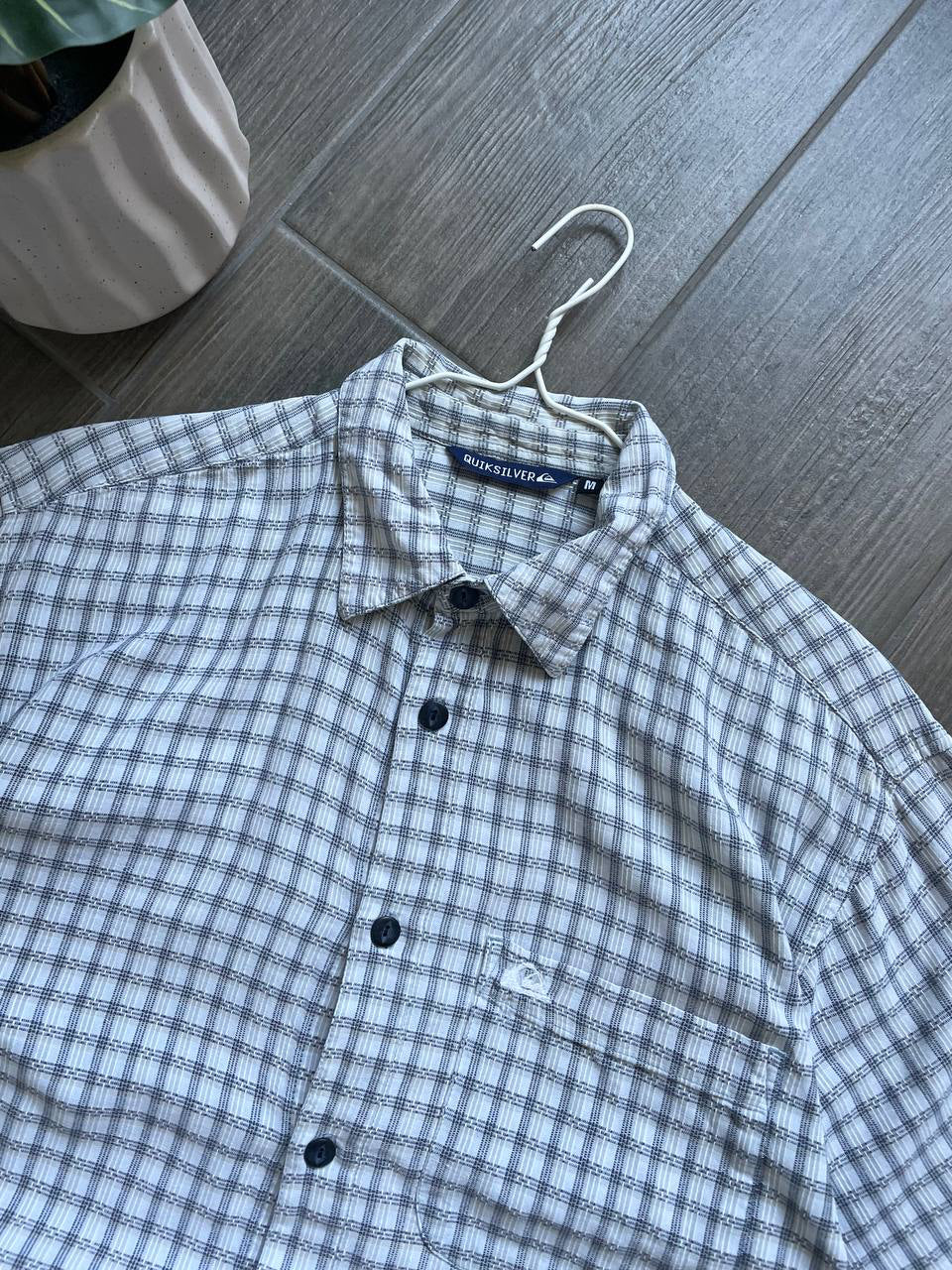 Quiksilver Vintage Plaid Short-Sleeve Shirt