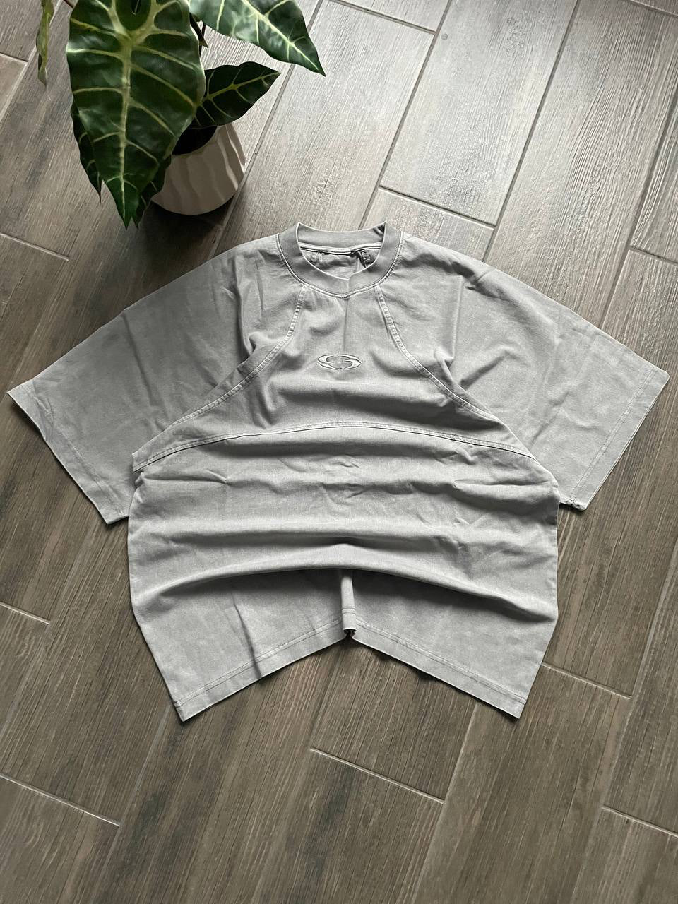 Oakley Fade Style Light Grey Oversized T-Shirt