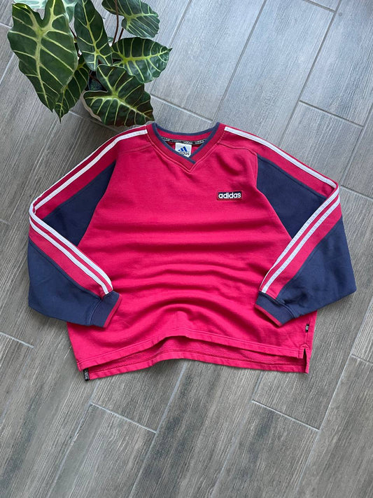 Adidas vintage baggy y2k sweatshirt